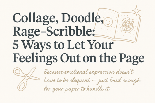 Collage, Doodle, Rage-Scribble: 5 Ways to Let Your Feelings Out on the Page