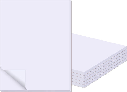 Unlined Scratch Paper Notepad — 8.5×11