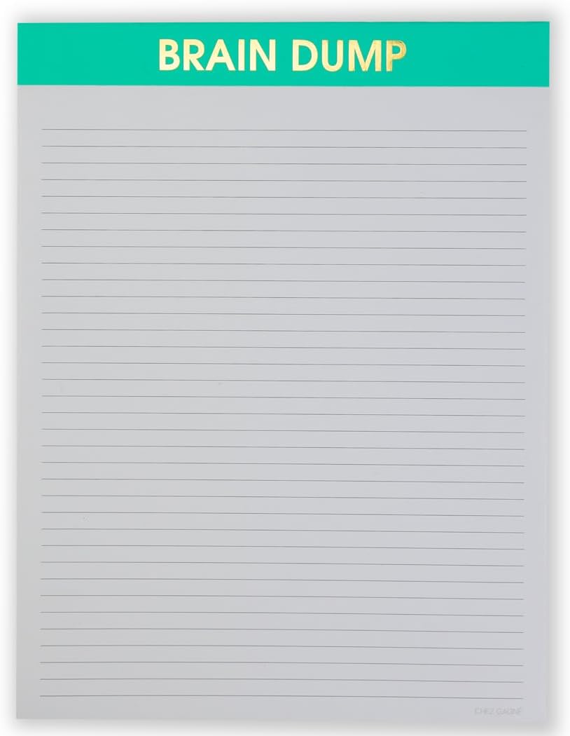 Large Memo Notepad — Write It Out, Tear It Off