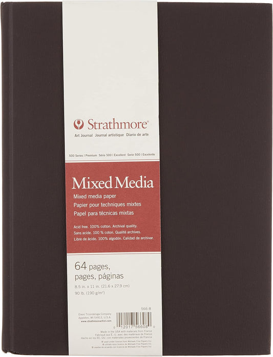 Mixed Media Art Journal — Hardbound