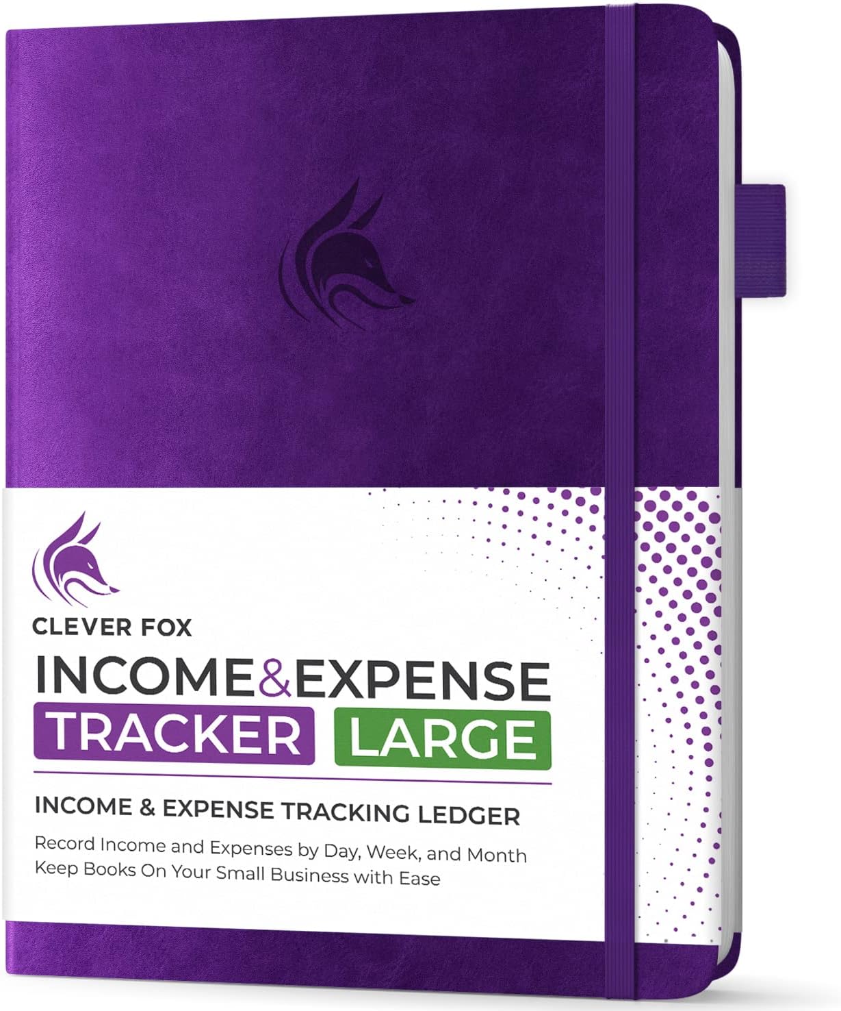Income & Expense Tracker Notebook (Undated)