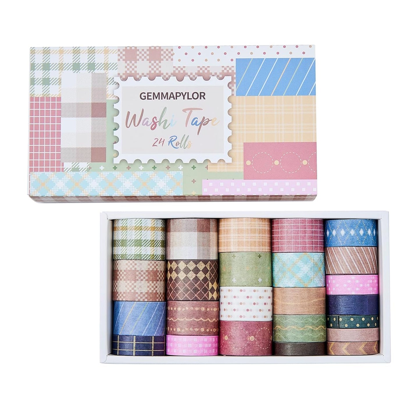 Vintage Washi Tape — Neutral