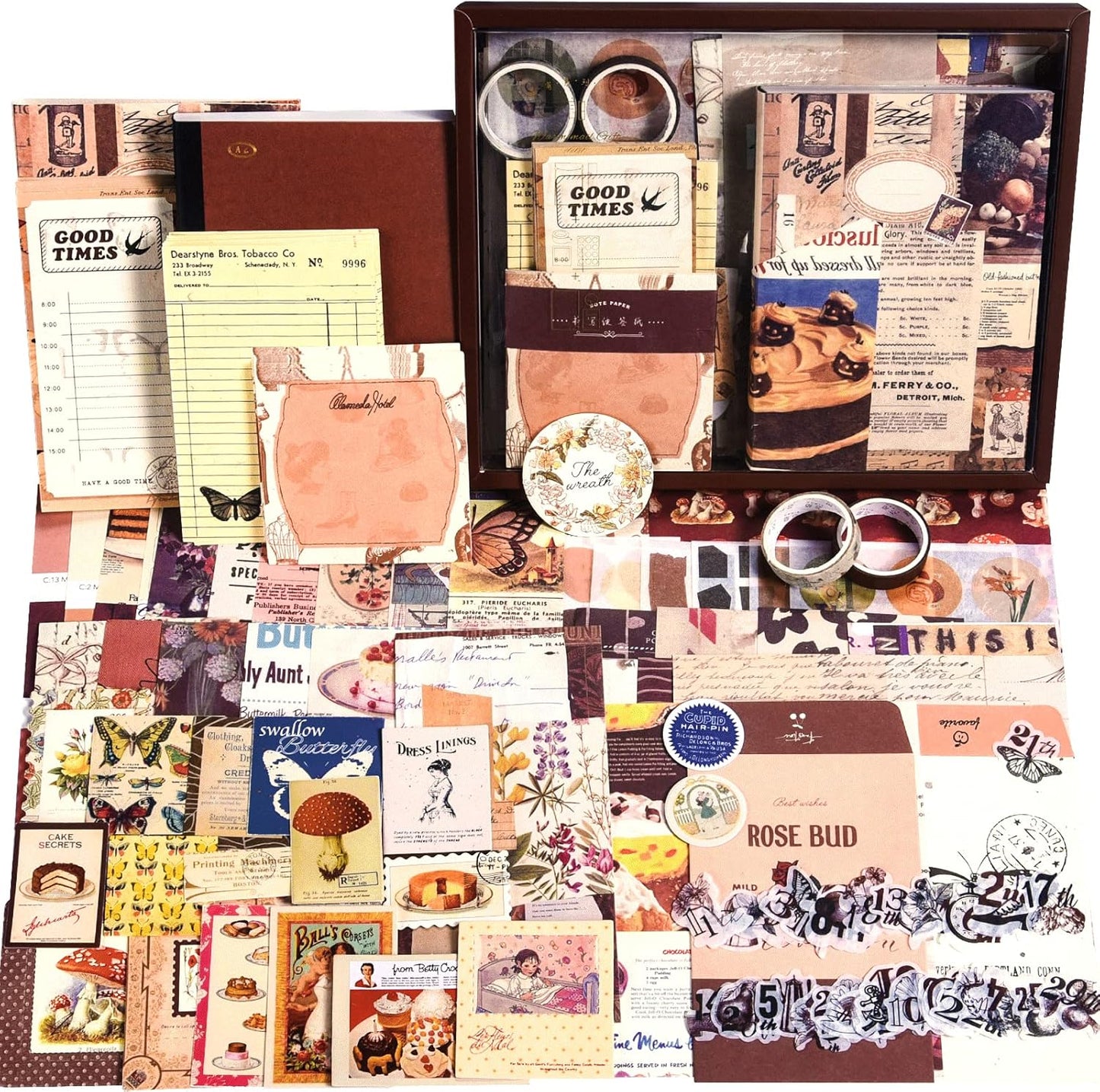 Junk Journaling Supplies — Aesthetic Scrapbook Kit