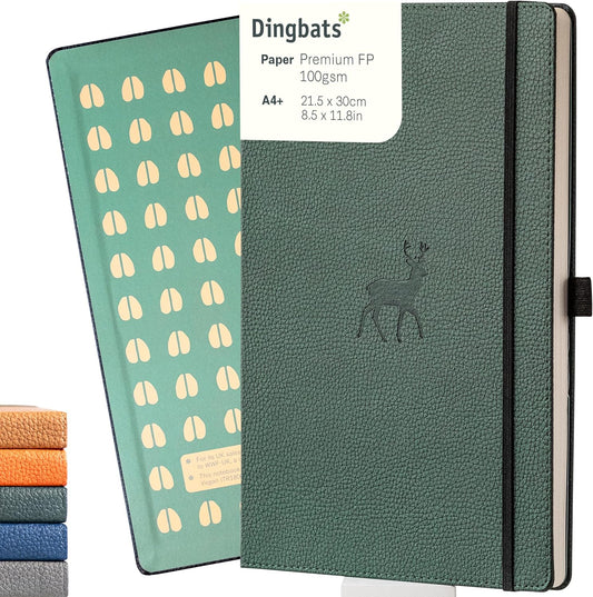 Dingbats Wildlife Dotted Hardcover Notebook